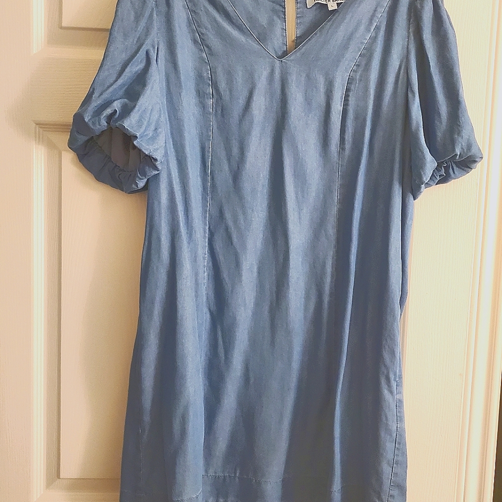 Denim romper